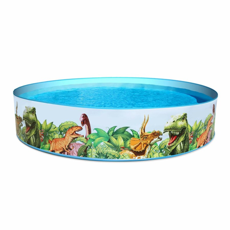Oppustelig Pool til Brn Bestway Dinosaurer 244 x 46 cm #5
