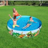 Oppustelig Pool til Brn Bestway Dinosaurer 183 x 38 cm #7