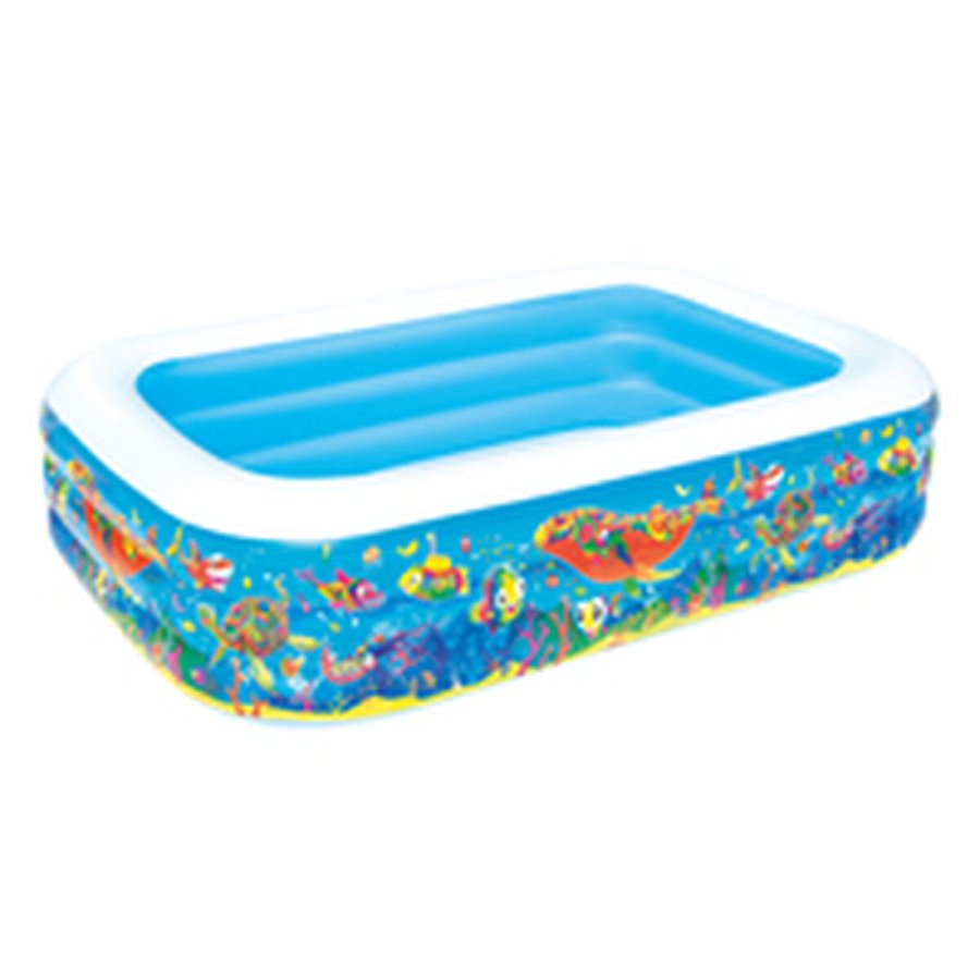 Oppustelig Pool til Brn Bestway Multifarvet 229 x 152 x 56 cm Floral #6