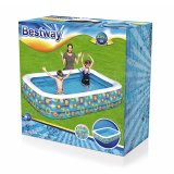 Oppustelig Pool til Brn Bestway Multifarvet 305 x 183 x 56 cm Floral #2