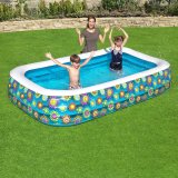Oppustelig Pool til Brn Bestway Multifarvet 305 x 183 x 56 cm Floral #3