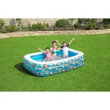 Oppustelig Pool til Brn Bestway Multifarvet 305 x 183 x 56 cm Floral #5
