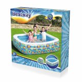 Oppustelig Pool til Brn Bestway Multifarvet 305 x 183 x 56 cm Floral #6