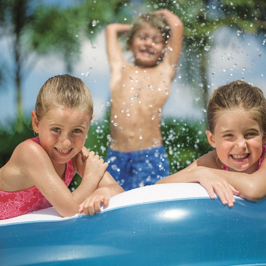 Oppustelig Pool til Brn Bestway Multifarvet 305 x 183 x 46 cm #4