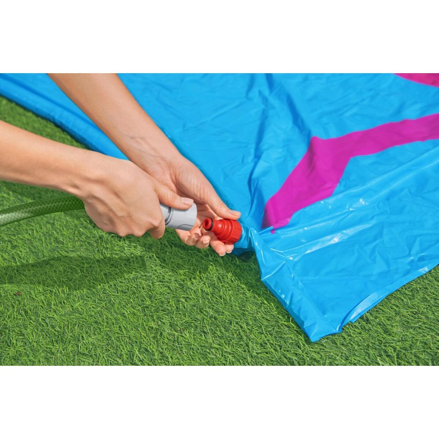Bestway Rutsjebane med Dobbelt Oppustelige Dyr Llama 488x138 cm +3 r Have 52320 #6
