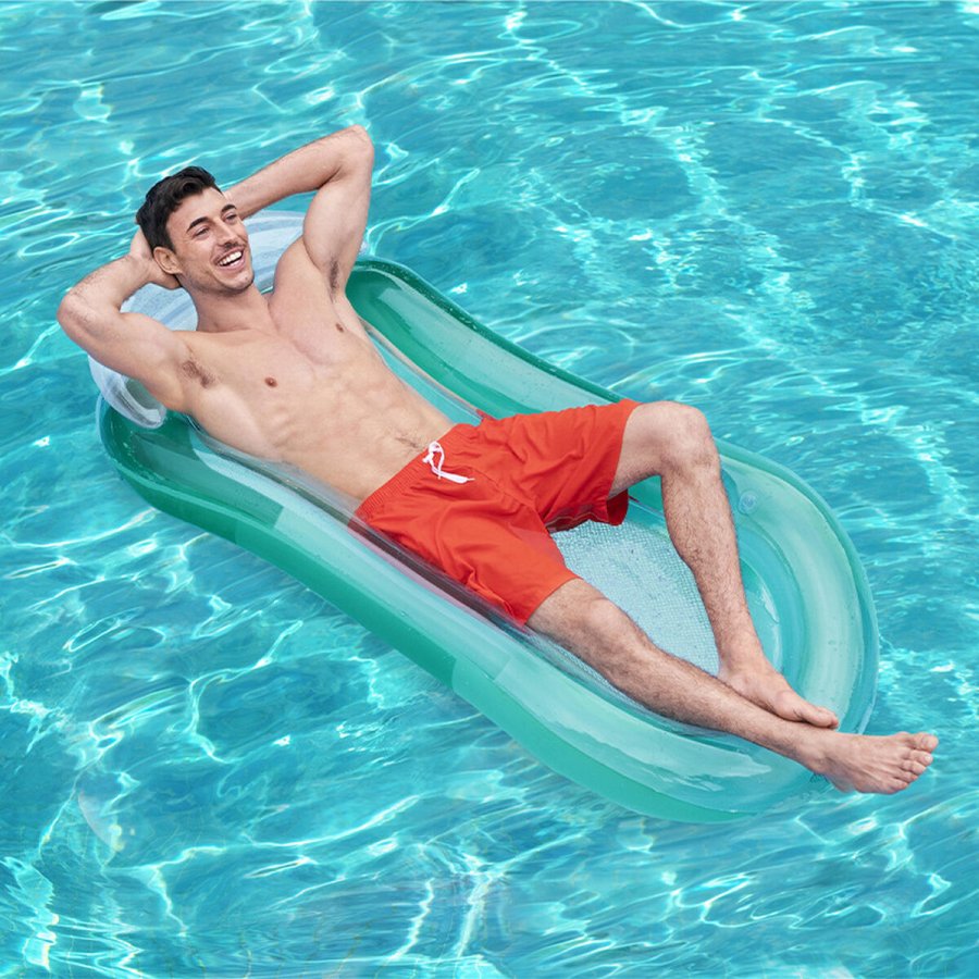 Oppustelig poolstol Bestway Aqua 160 x 84 cm 74 x 153 x 28 cm #4