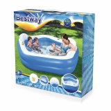 Oppustelig Pool til Brn Bestway Multifarvet 213 x 206 x 69 cm #3
