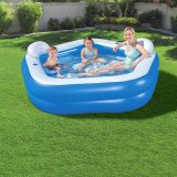 Oppustelig Pool til Brn Bestway Multifarvet 213 x 206 x 69 cm #4
