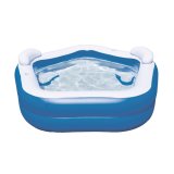 Oppustelig Pool til Brn Bestway Multifarvet 213 x 206 x 69 cm #5