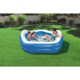Oppustelig Pool til Brn Bestway Multifarvet 213 x 206 x 69 cm #7
