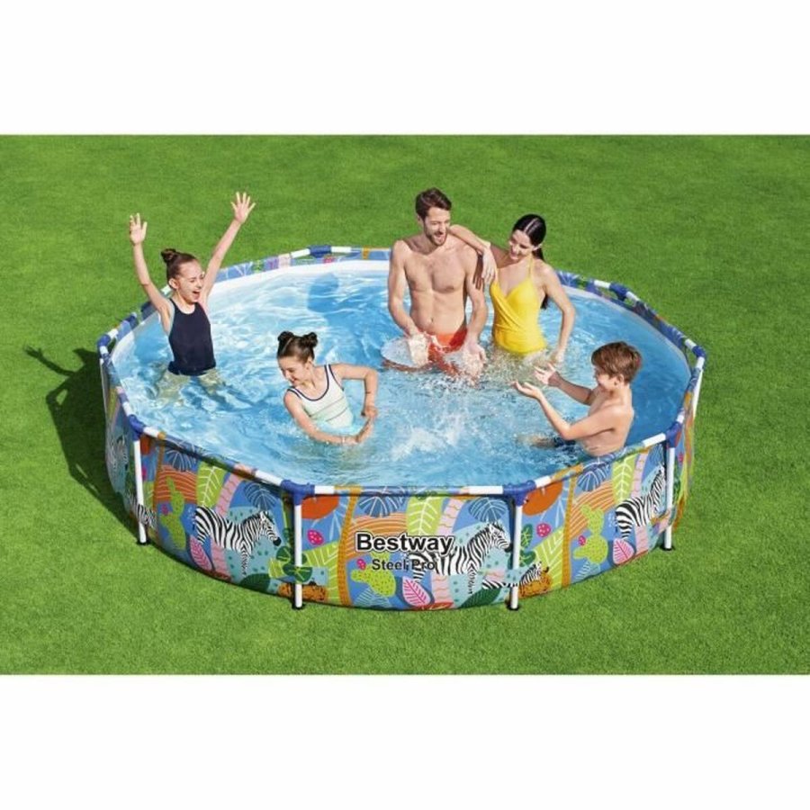 Pool Aftageligt Bestway Steel Pro 305 x 66 cm #4