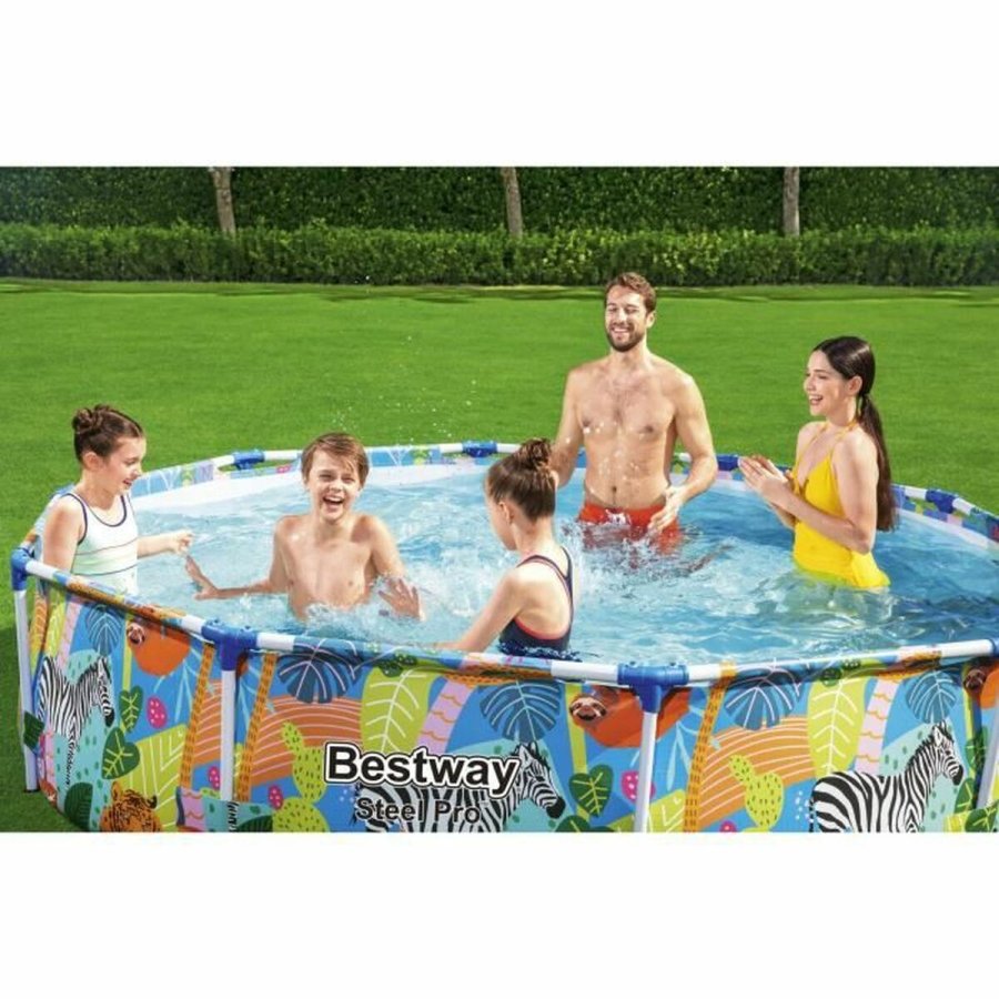 Pool Aftageligt Bestway Steel Pro 305 x 66 cm #5