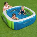 Oppustelig Pool til Brn Bestway 168 x 168 x 56 cm #3