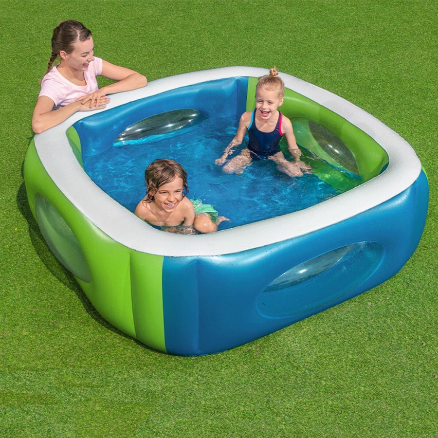 Oppustelig Pool til Brn Bestway 168 x 168 x 56 cm #3