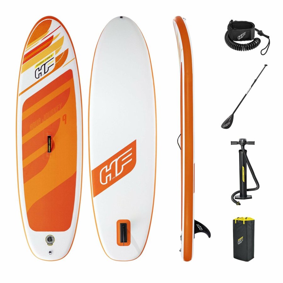Oppustelige Paddle Surf Board med tilbehr Bestway Hydro-Force Multifarvet 274 x 76 x 12 cm #1