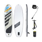 Oppustelige Paddle Surf Board med tilbehr Bestway Hydro-Force Hvid 305 x 84 x 12 cm #1