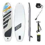 Oppustelige Paddle Surf Board med tilbehr Bestway Hydro-Force Hvid 305 x 84 x 12 cm #5