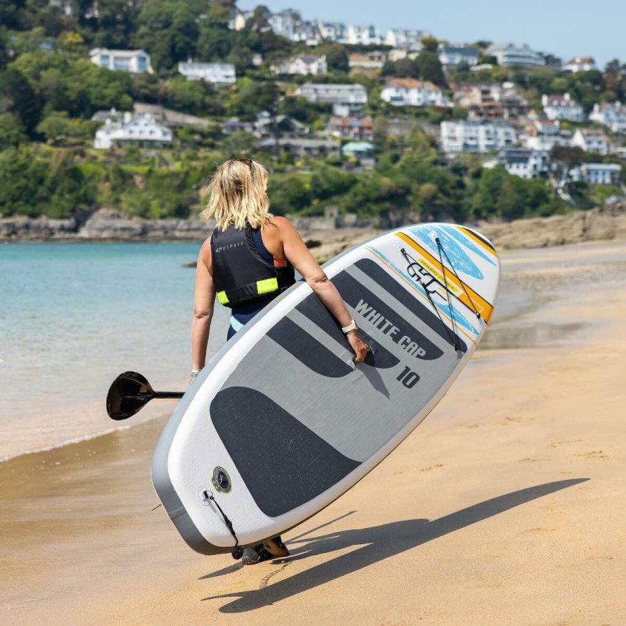 Oppustelige Paddle Surf Board med tilbehr Bestway Hydro-Force Hvid 305 x 84 x 12 cm #7