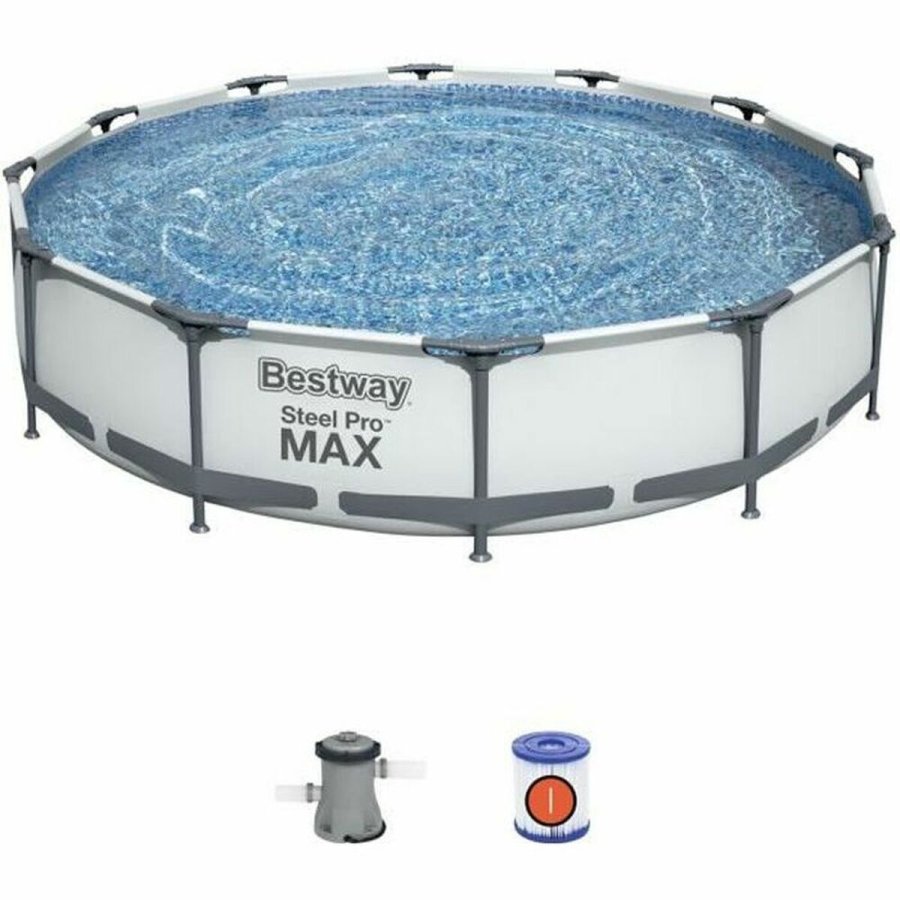 Pool Aftageligt Bestway Steel Pro Max 366 x 76 cm #1