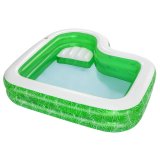 Oppustelig Pool til Brn Bestway Grn Multifarvet 231 x 231 x 51 cm #5