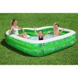 Oppustelig Pool til Brn Bestway Grn Multifarvet 231 x 231 x 51 cm #7