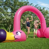 Legetjs vandsprinkler Bestway Plastik 340 x 110 x 193 cm Lyserd flamengo #4