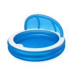 Oppustelig Pool til Brn Bestway Multifarvet 241 x 241 x 140 cm #1