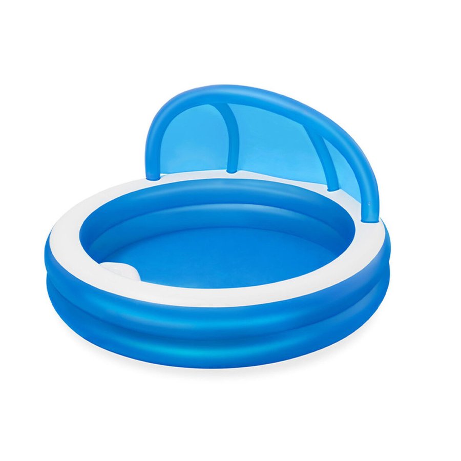 Oppustelig Pool til Brn Bestway Multifarvet 241 x 241 x 140 cm #1