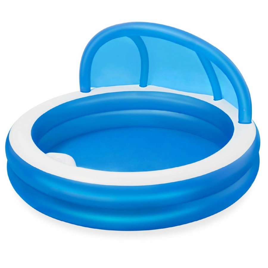 Oppustelig Pool til Brn Bestway Multifarvet 241 x 241 x 140 cm #5