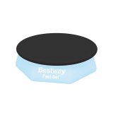 Swimmingpool Cover Bestway Sort  244 cm (1 enheder) #1