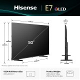 Smart TV Hisense 50E7Q 4K Ultra HD 50