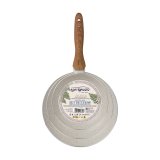 St med Stegepander San Ignacio Fldefarvet Aluminium  16 x 3,5 cm  20 x 4,5 cm  24 x 4,5 cm 3 Dele #1