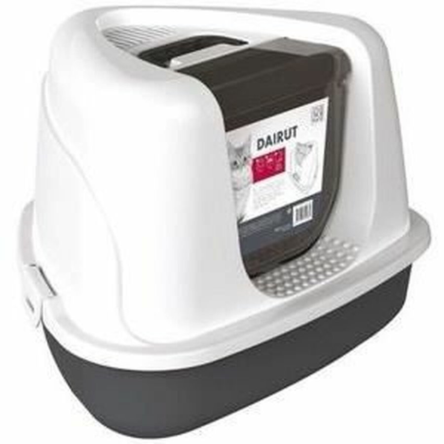 Kattebakke MPETS DAIRUT Hvid Sort 50 x 42 x 36 cm #1