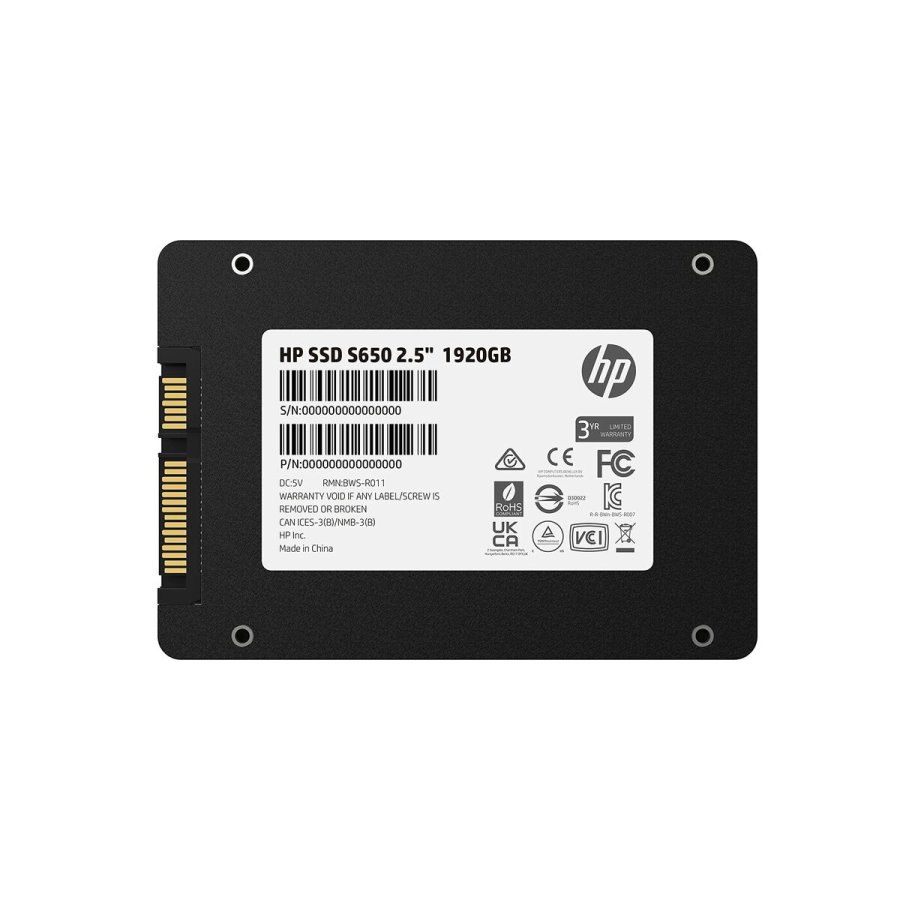 Harddisk HP 345N1AA#ABB 1,92 TB SSD #5