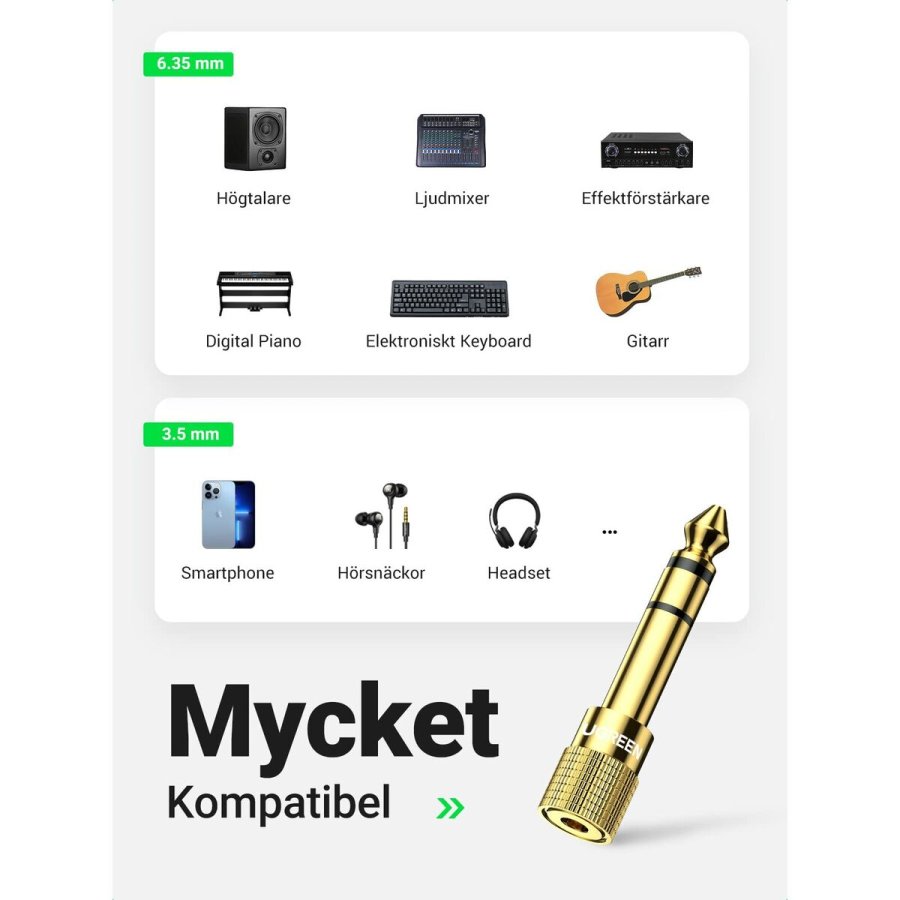 Lyd-jack omformer Ugreen 20503 #5