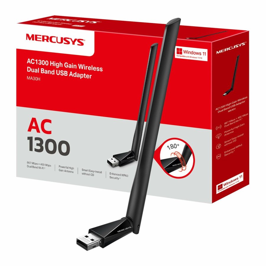 Netvrksadapter Mercusys MA30H #1