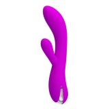 Dual Stimulation Vibe Pretty Love Wilbur Pink (11 cm) #2