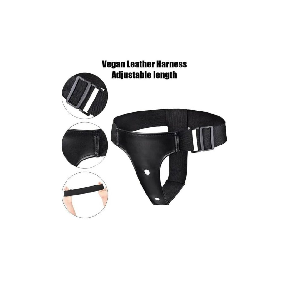 Strap-On Dildo VSCNOVELTY Sort 19 cm #3