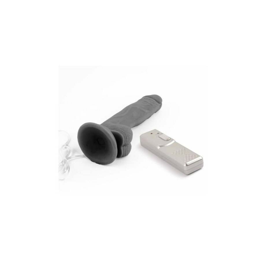 Realistisk Dildo VSCNOVELTY Sort 20 cm #5