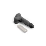 Realistisk Dildo VSCNOVELTY Sort 21 cm #5