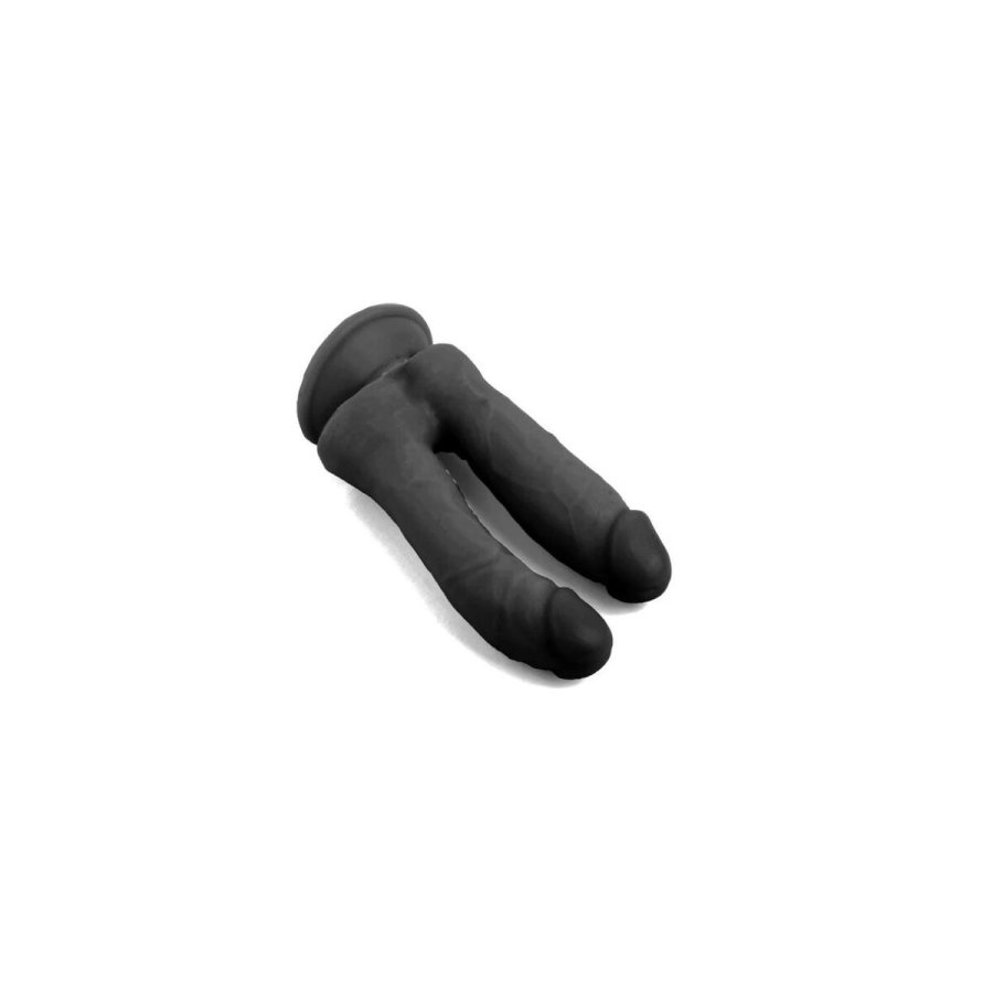 Realistisk Dildo VSCNOVELTY Sort 18,5 cm #7