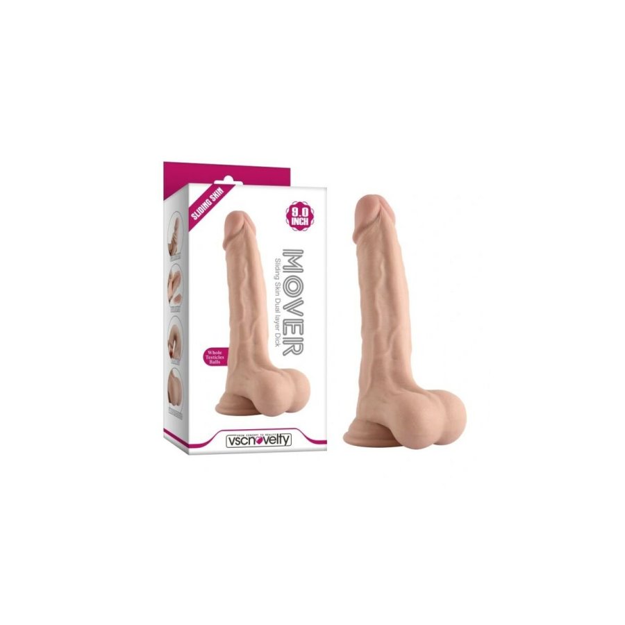 Realistisk Dildo VSCNOVELTY TPE 22,86 cm #3