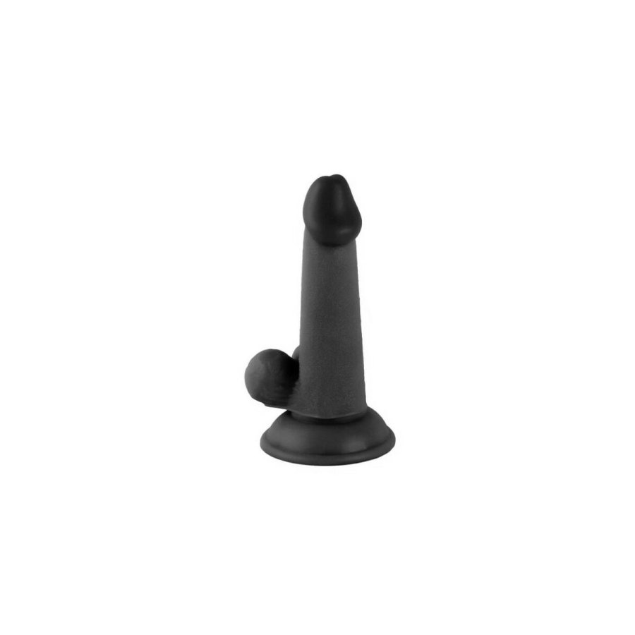 Realistisk Dildo VSCNOVELTY Sort 16 cm #5