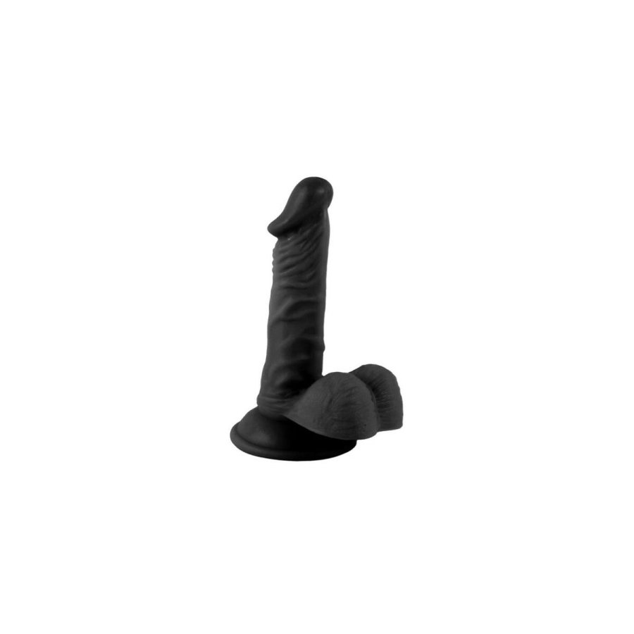 Realistisk Dildo VSCNOVELTY Sort 16,5 cm #1