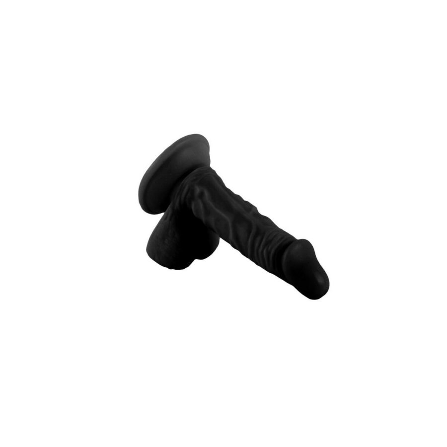 Realistisk Dildo VSCNOVELTY Sort 16,5 cm #5