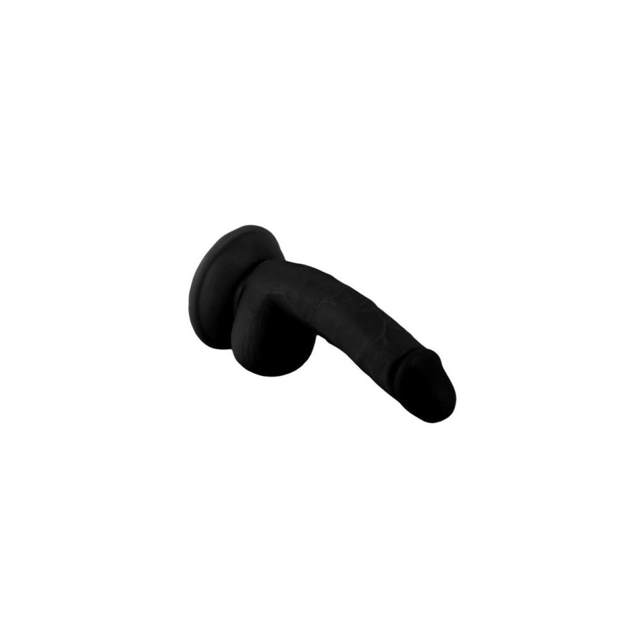Realistisk Dildo VSCNOVELTY Sort 17 cm #5
