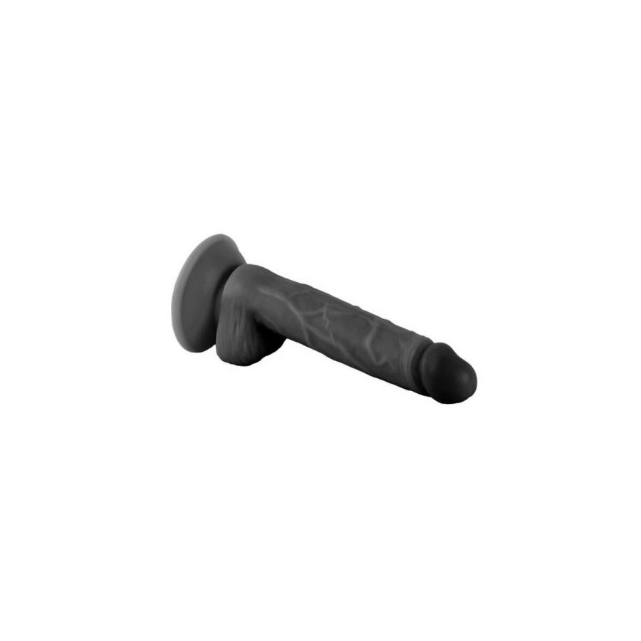 Realistisk Dildo VSCNOVELTY Sort 18 cm #5