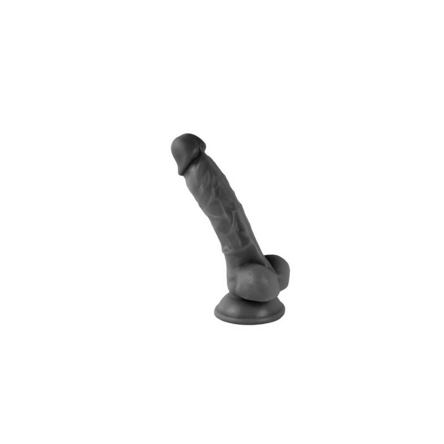 Realistisk Dildo VSCNOVELTY Sort 19 cm #1