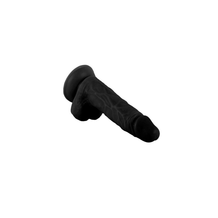 Realistisk Dildo VSCNOVELTY Sort 19 cm #5