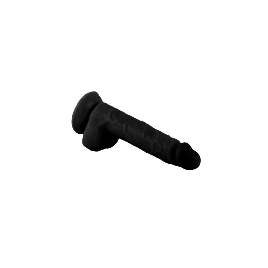 Realistisk Dildo VSCNOVELTY Sort 21 cm #3